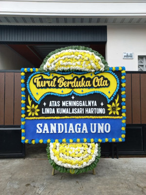 Papan Bunga Duka di Sawit